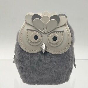 BNWT Kate Spade Plush Owl Bag Bag Charm